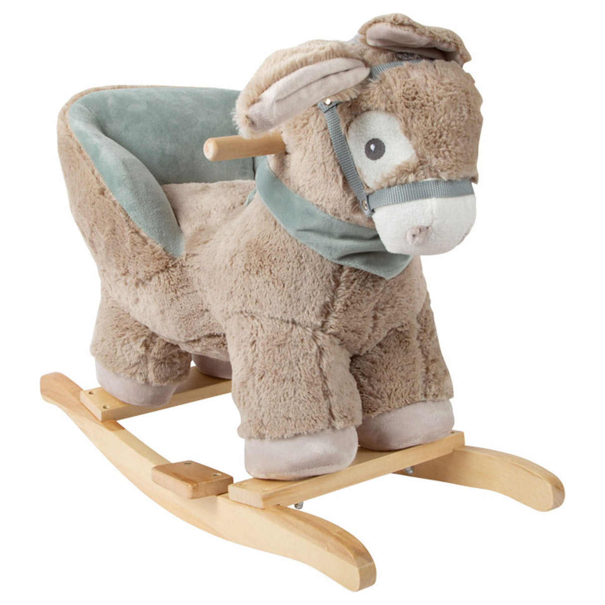 Liten fot - trebump esel med stol