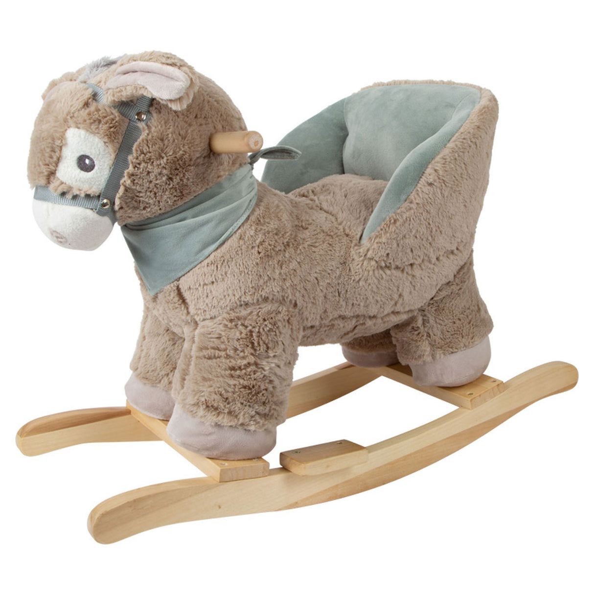 Liten fot - trebump esel med stol