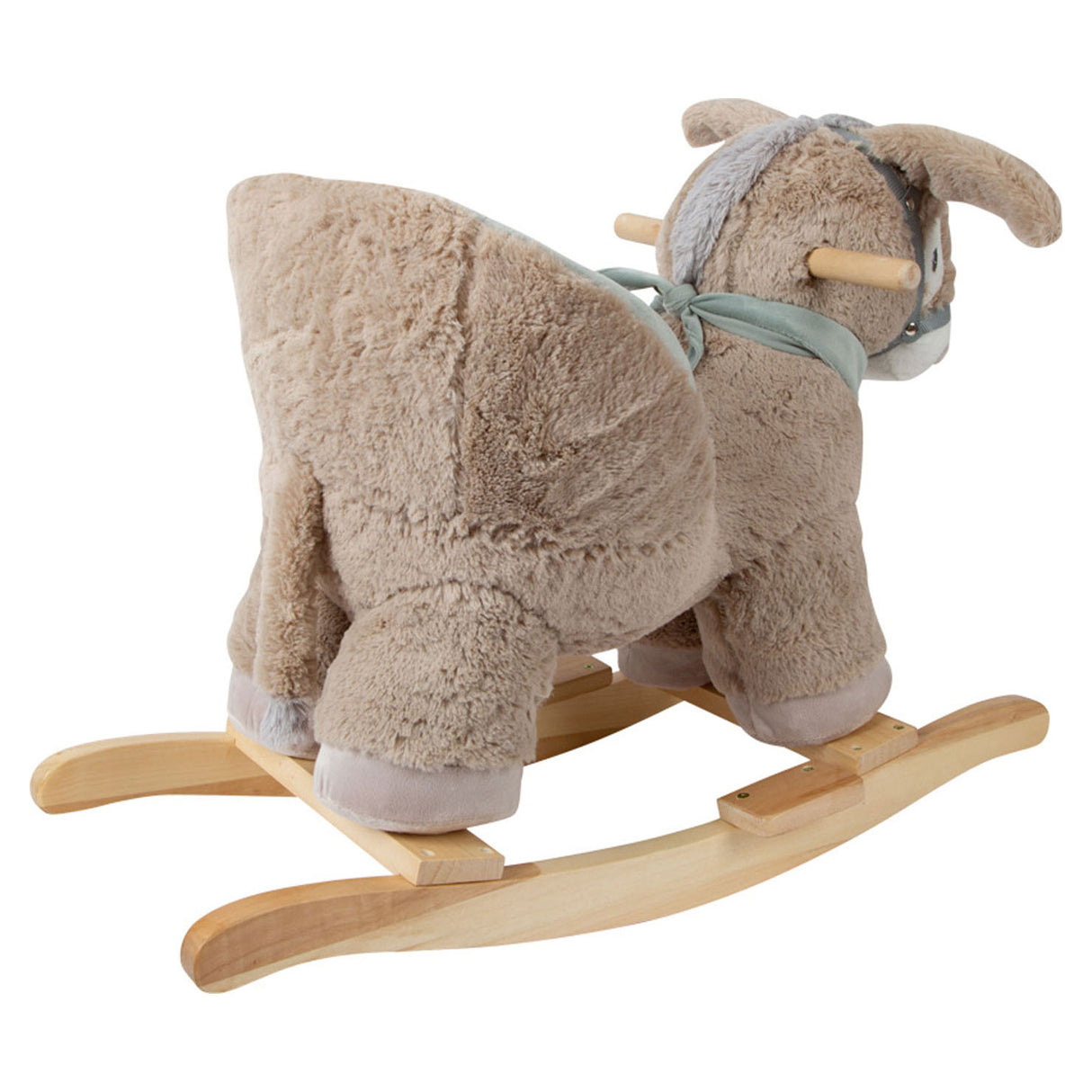 Liten fot - trebump esel med stol