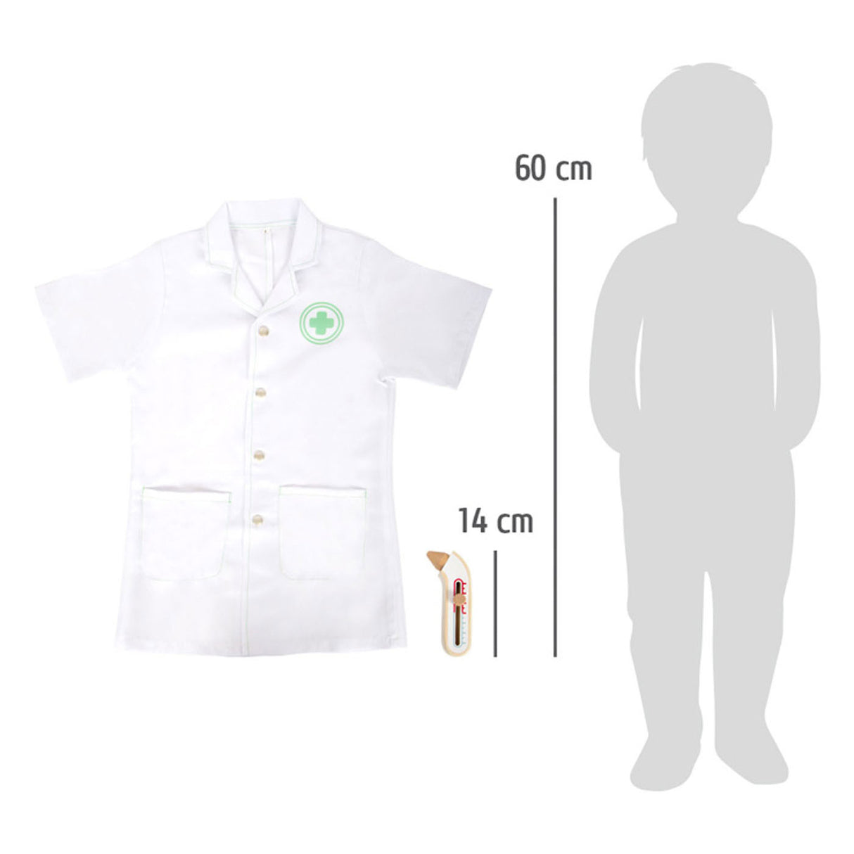 Малък крак - Doctor Jacket с дървени аксесоари, 4DLG.