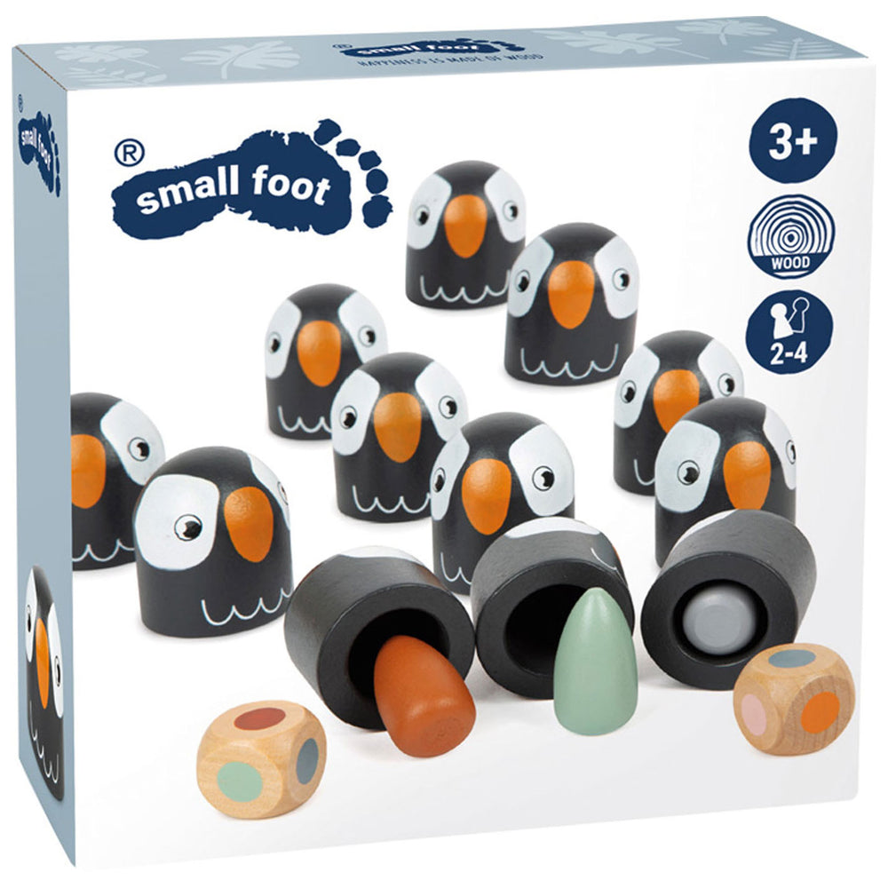 Small foot - houten memospel pinguin, 26dlg.