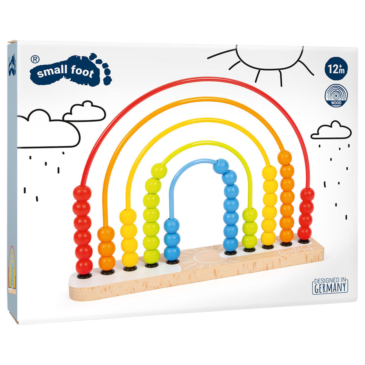 Mała stopa - drewno