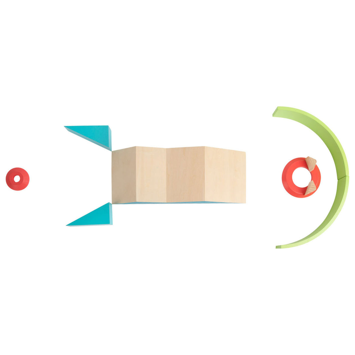 Maža pėda - medinis mini golfas, 20dlg.