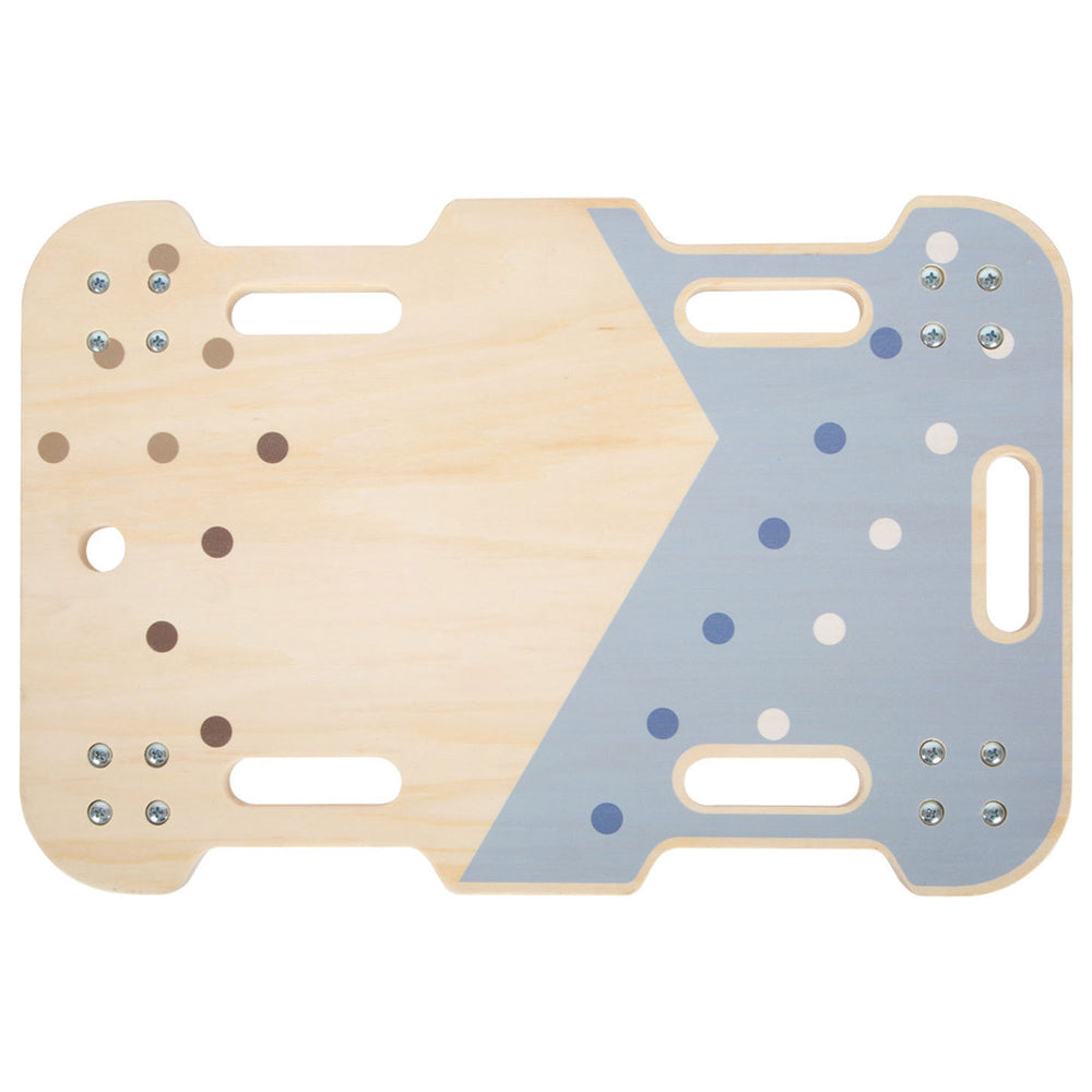 Pé pequeno - rollerboard de madeira azul