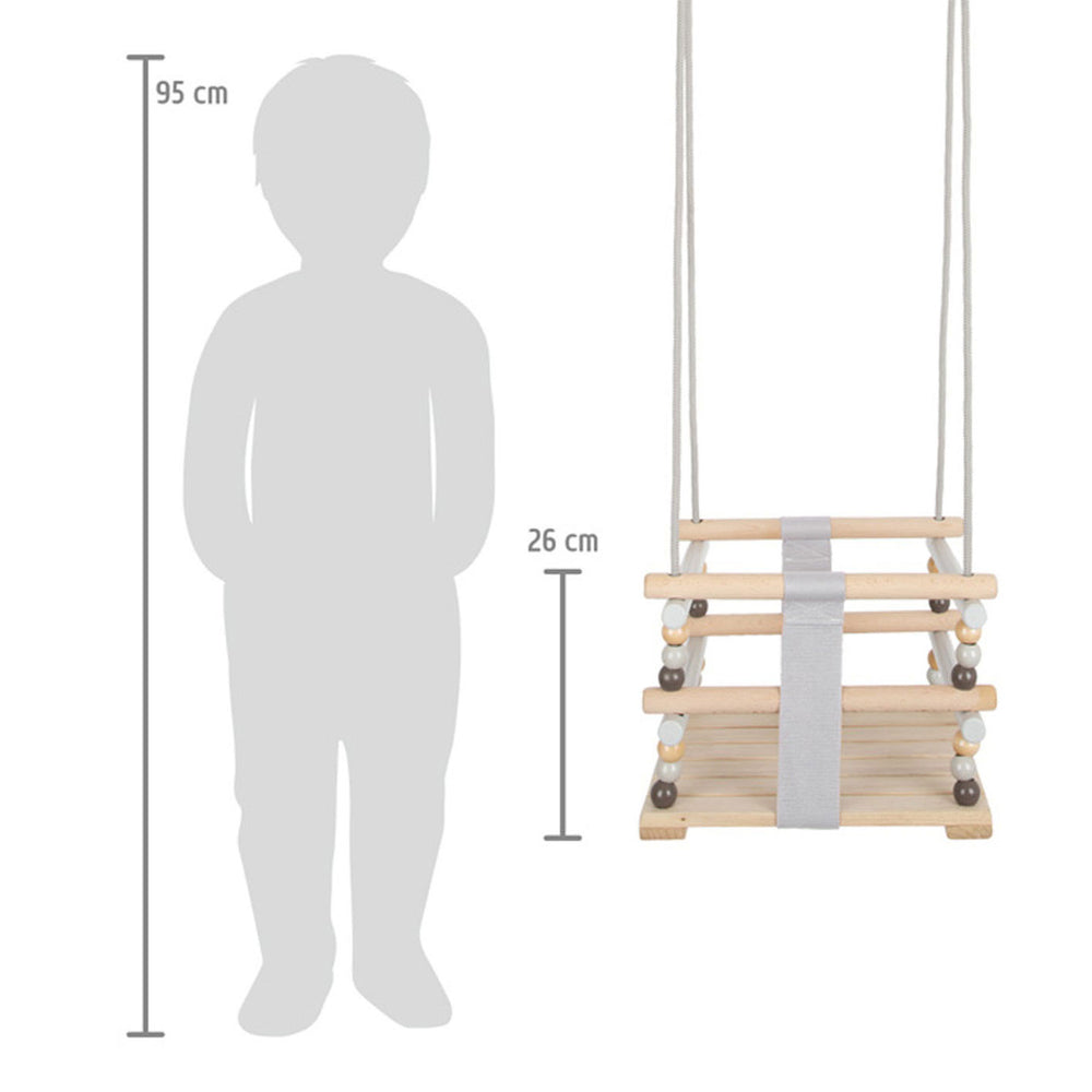 Small foot - houten babyschommel skandi
