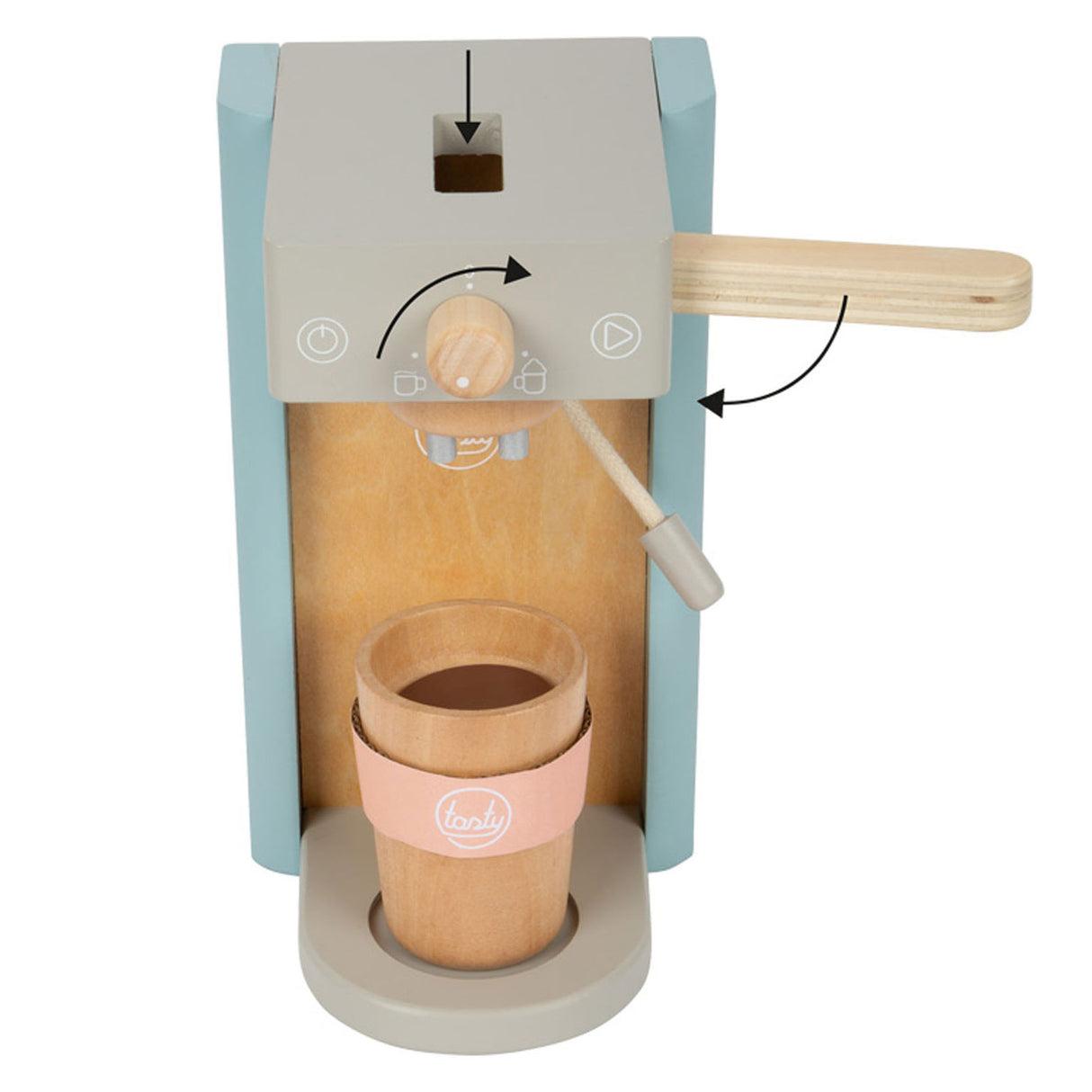 Kis lábú játék baristaset ízletes