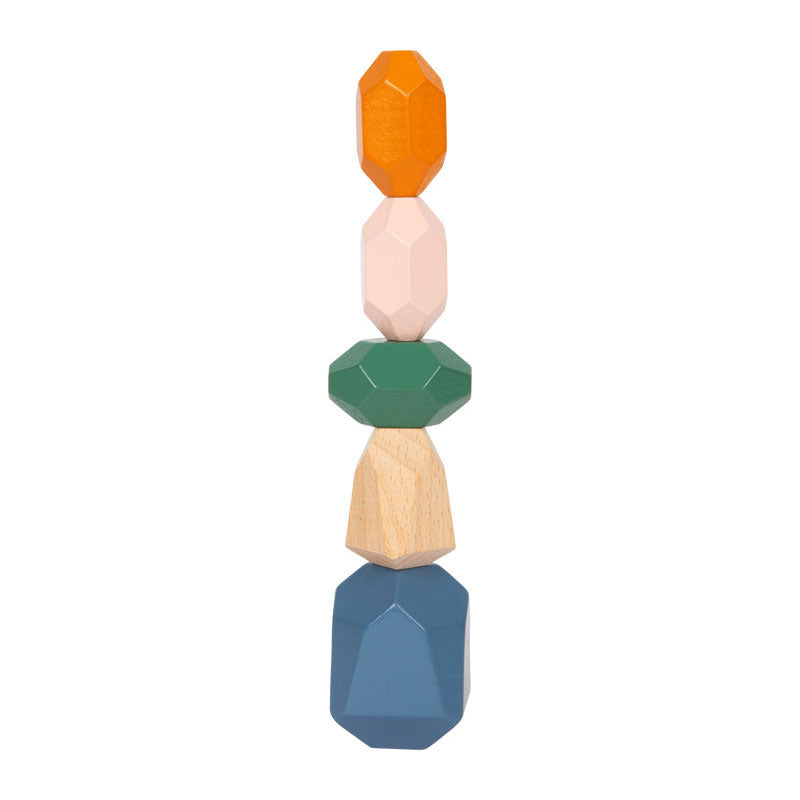 Kleng Fouss Holzbalance Blöcke Safari, 18dlg.