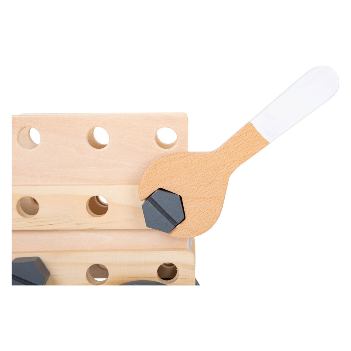 Miniwob de construcción de madera de pie pequeño, 67dlg.