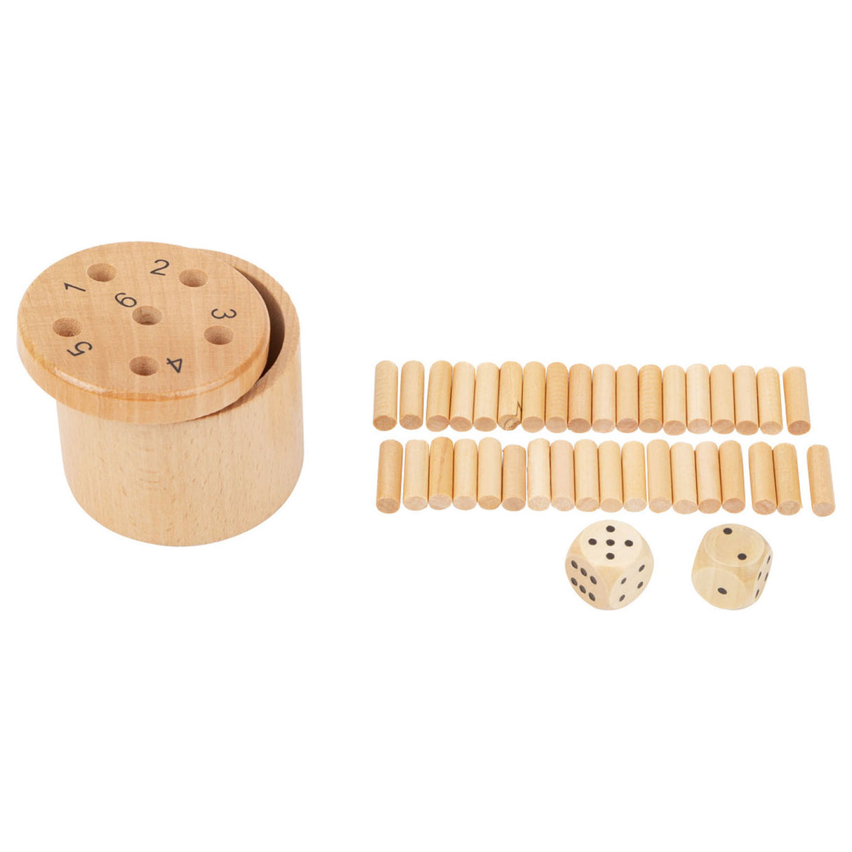 Small foot - dice game super six dice