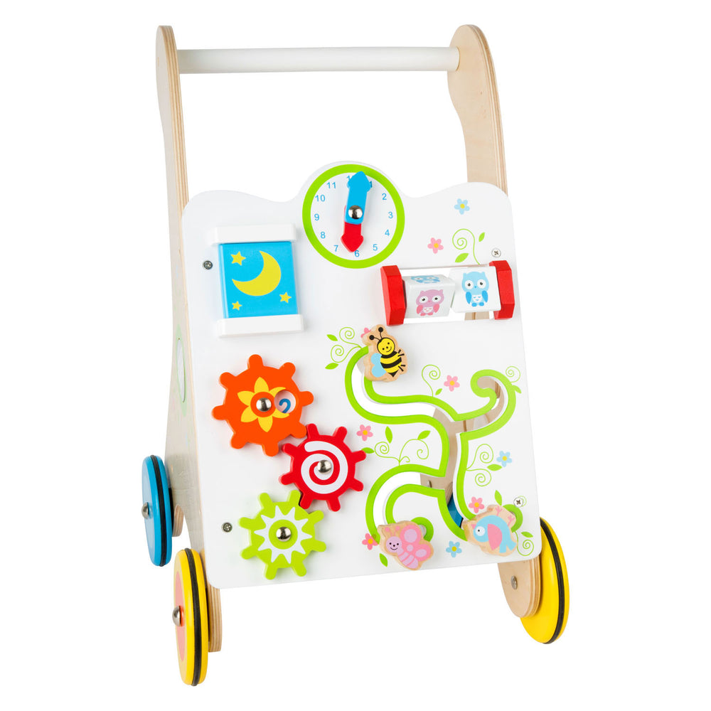 Small Foot Wooden Baby Walker Colorful