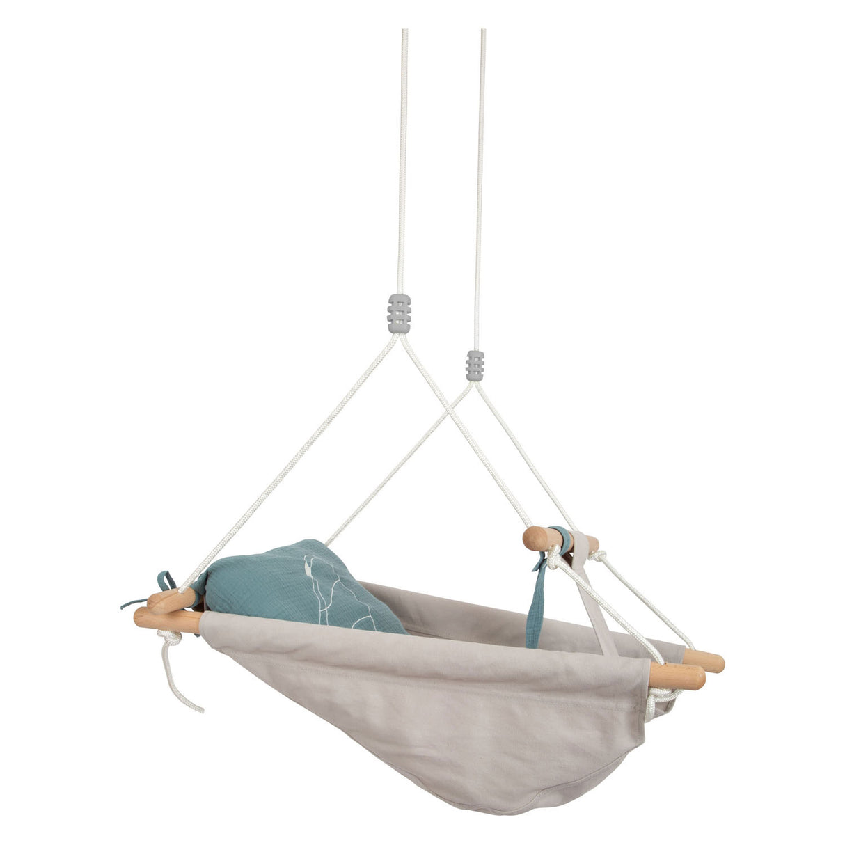 Malá noha - dřevěné pobřeží moře