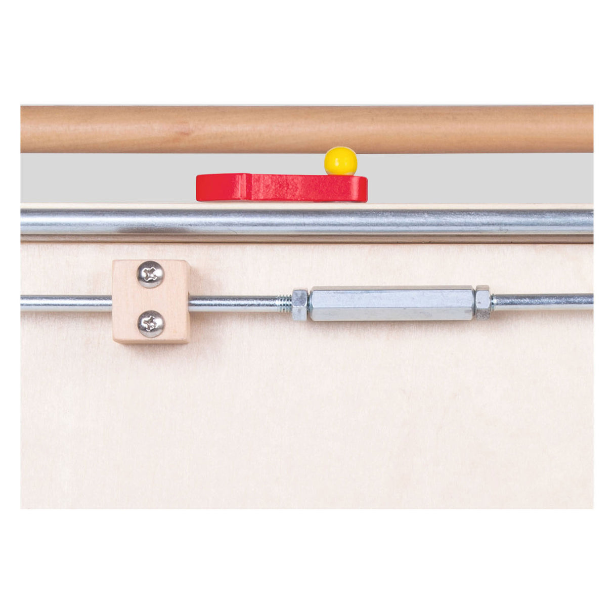 Centro de actividades para caminantes para bebés de madera de pie de pie