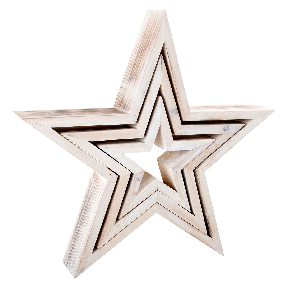 Small Foot - Wooden Decorative Stars, 3pcs.