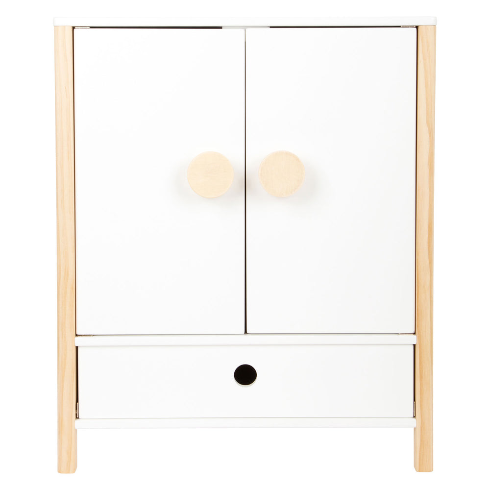 Small Foot Houten Poppen Kledingkast Little Button met Hangers , 3dlg.