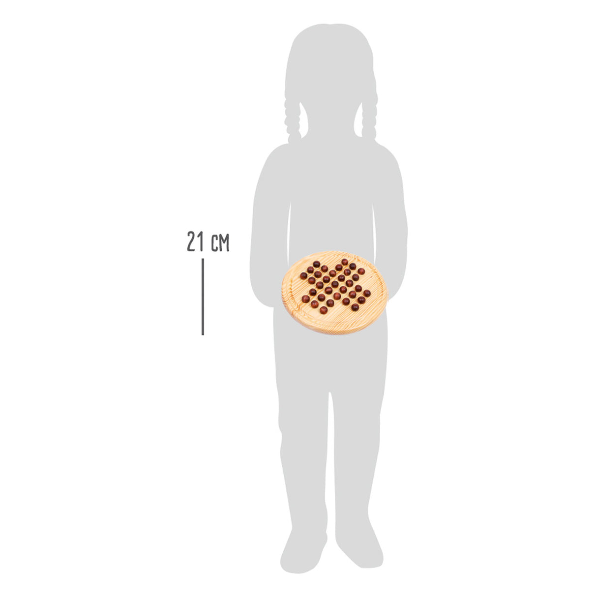 Small Foot Wooden Game Solitaire