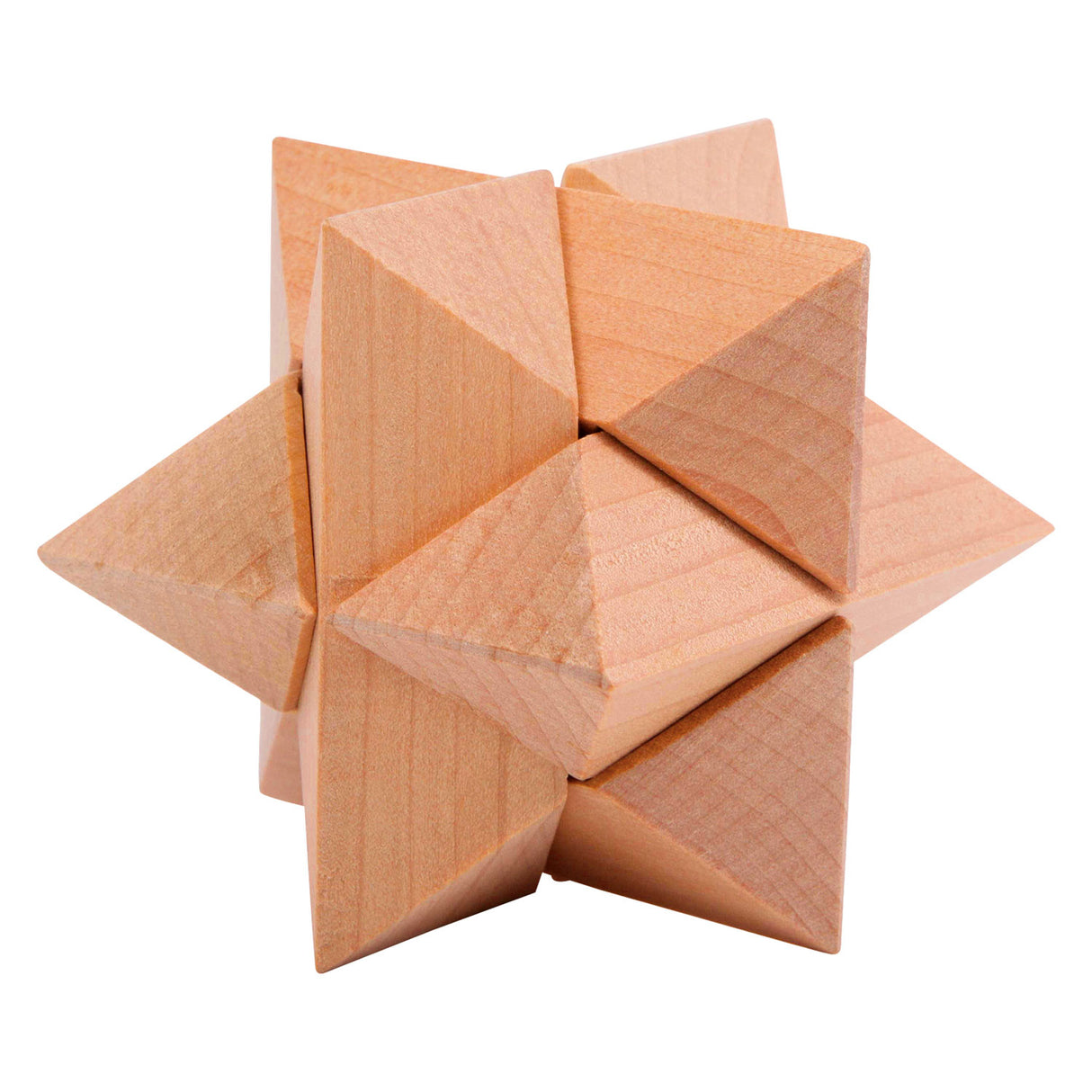 Pieno piccolo - puzzle cerebrali di legno, set di 4