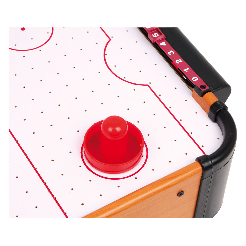 Lille fod træbord airhockey bord lille