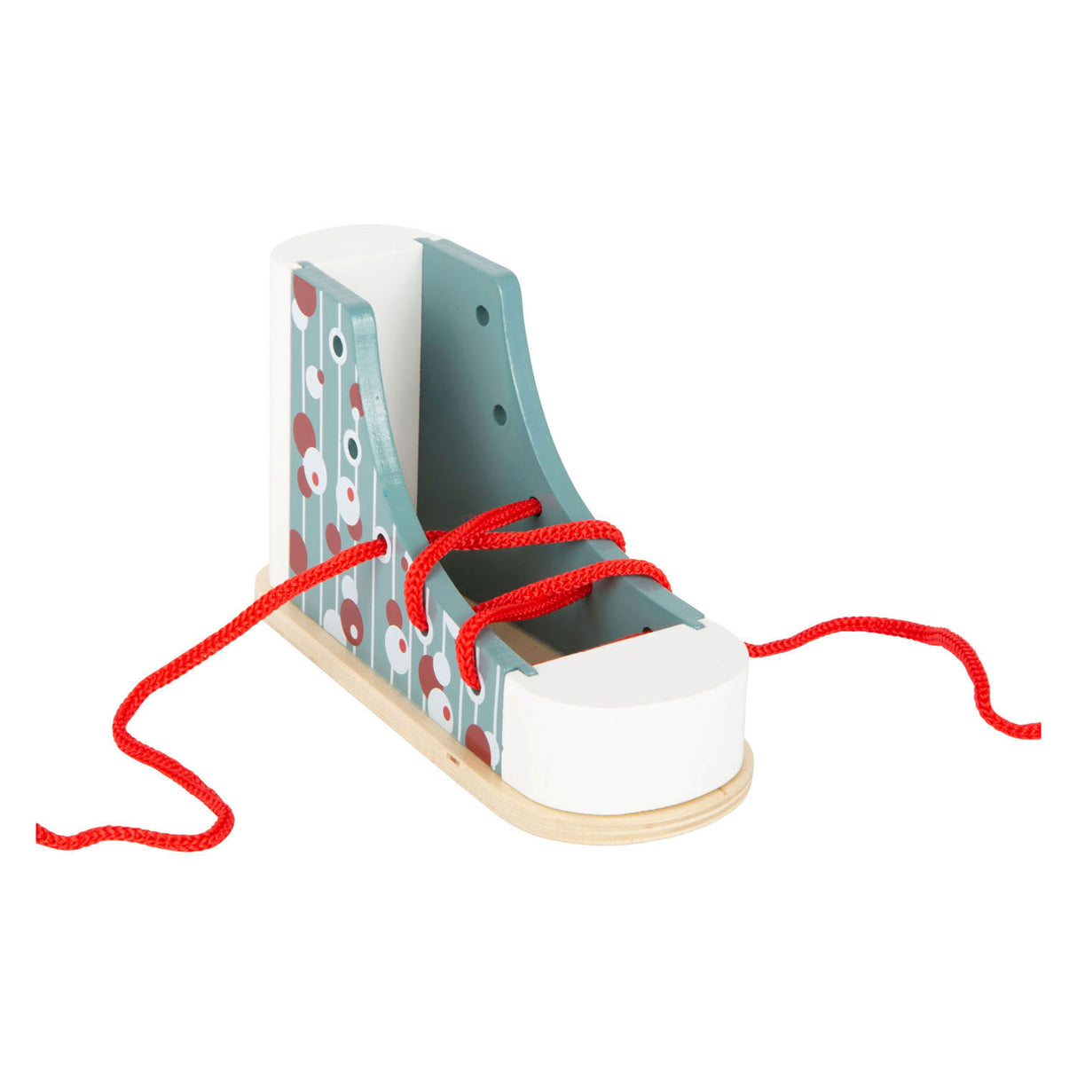 Petit filet en bois avec dentelle