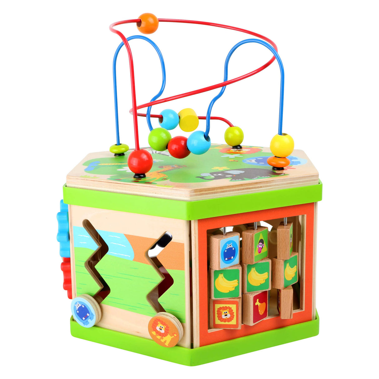 Petit pied activité en bois