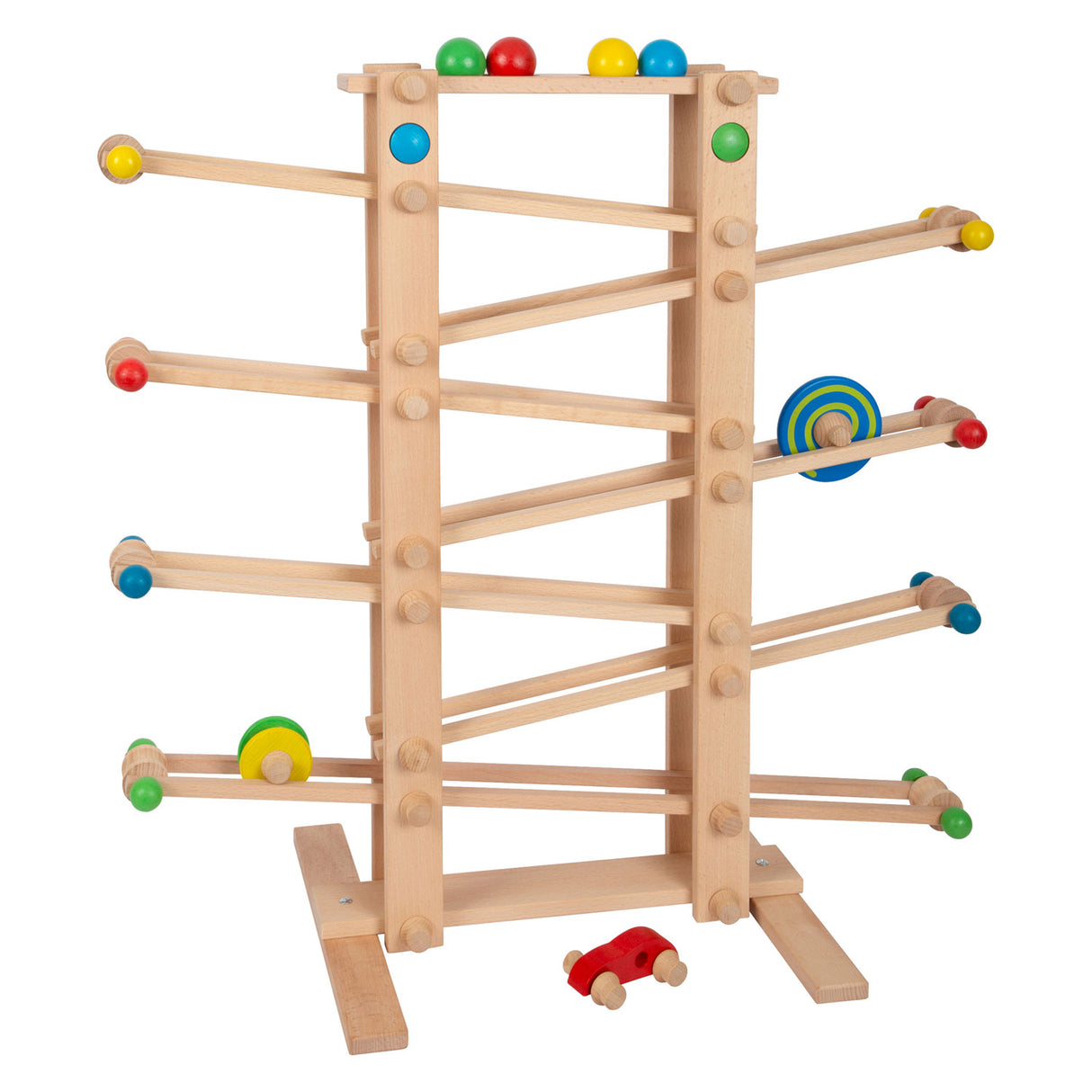 Small Foot Wooden Marble Run Giant, 8-piece.