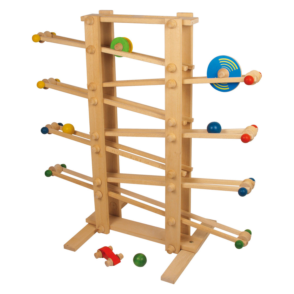 Small Foot Wooden Marble Run Giant, 8-piece.