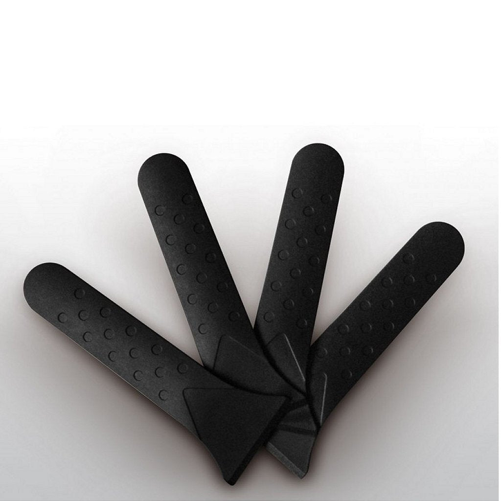 Fritel 150009 plastic spatulas 4 pieces black
