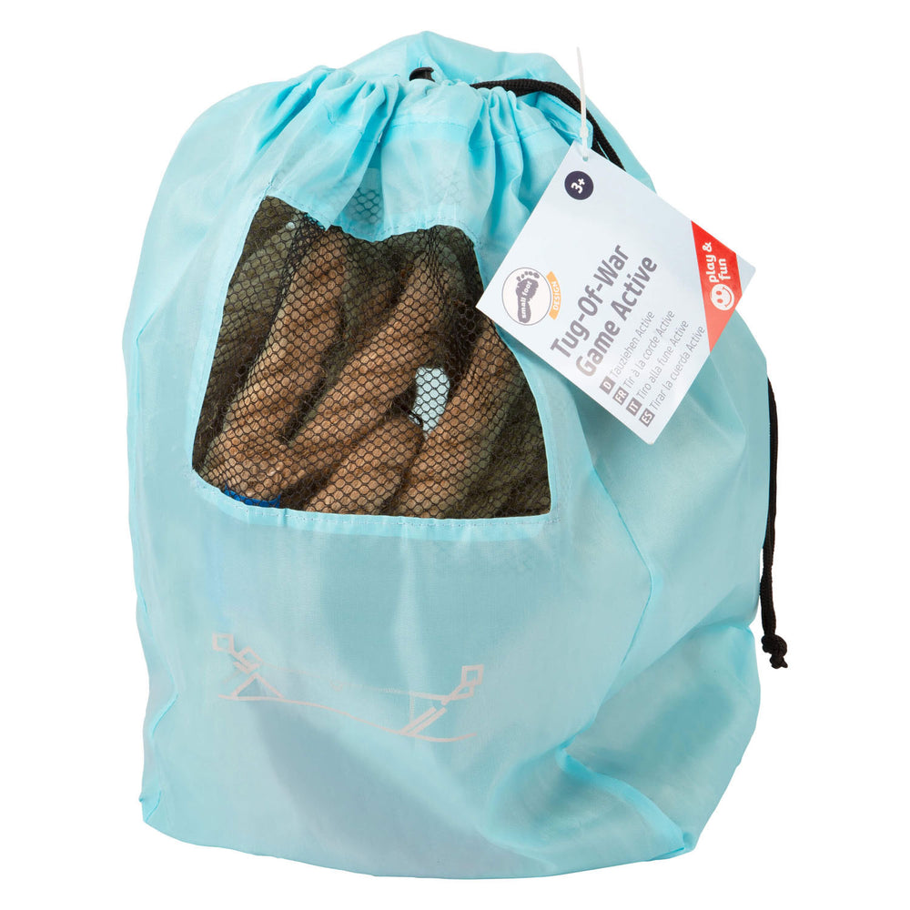 Small foot - tug-of-war game in bag, 10 meters