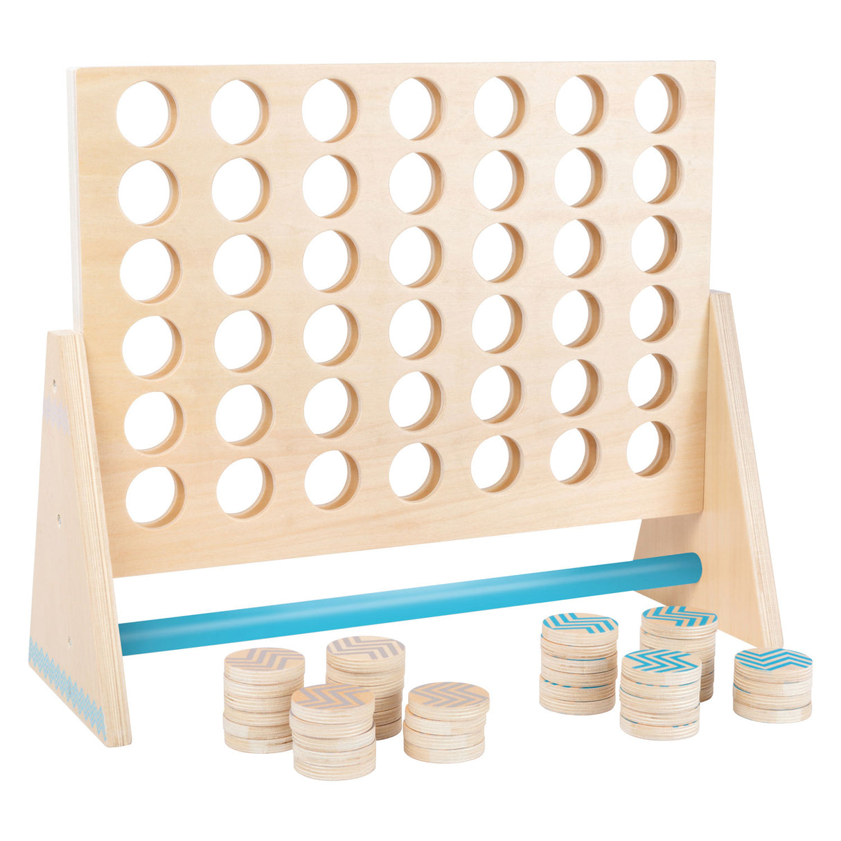 Small Foot Houten Spel Four in a Row XXL, 43dlg.