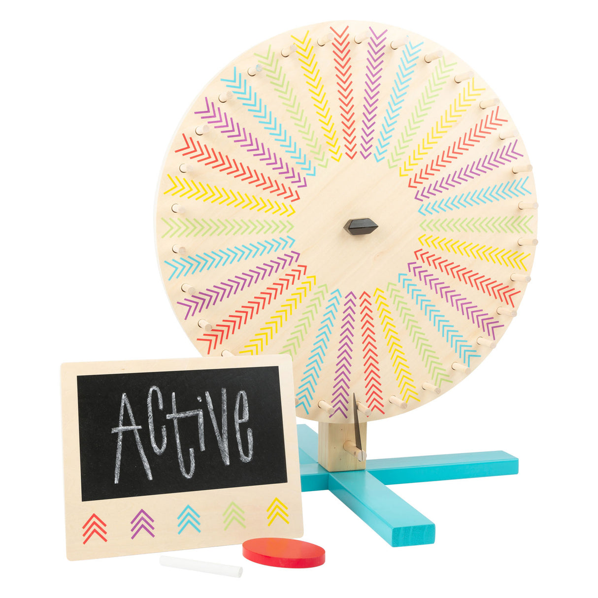 Liten fot trehjul av formue, 4dlg.