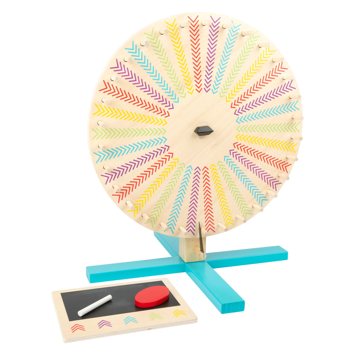 Liten fot trehjul av formue, 4dlg.