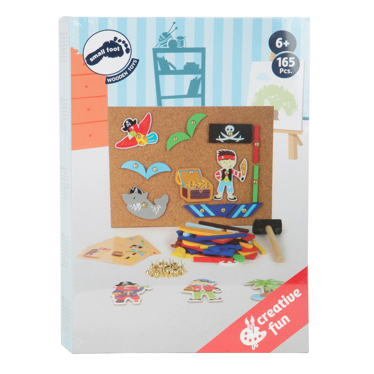 Lille fod Hamertje tik pirat