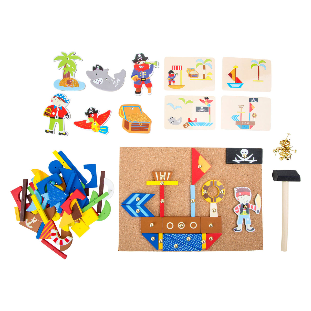 Lille fod Hamertje tik pirat