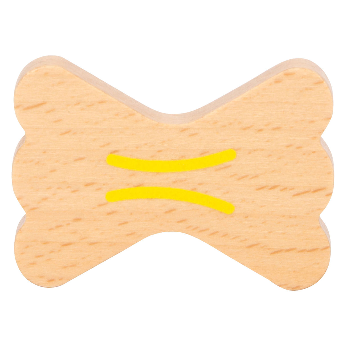 Kleine Fußholz -Playetts Nudeln, 12dlg.