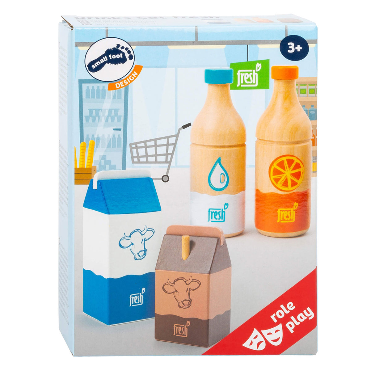 Socraigh Deoáin Speelten Crúibe Beaga Crúibe Fresh, 4DLG,