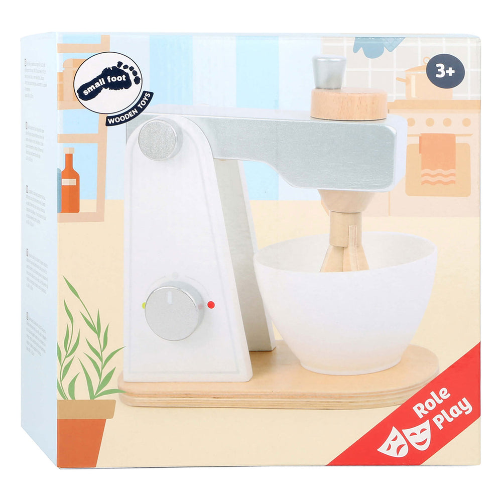 Small Foot Wooden Mixer White