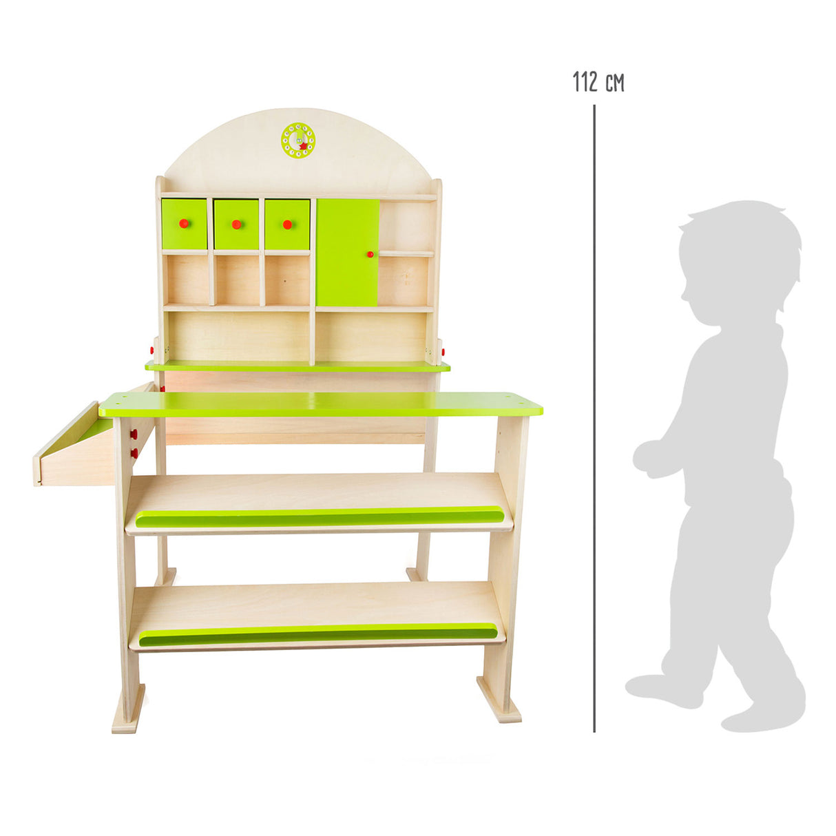 Small Foot Wooden Market and Shop Stall