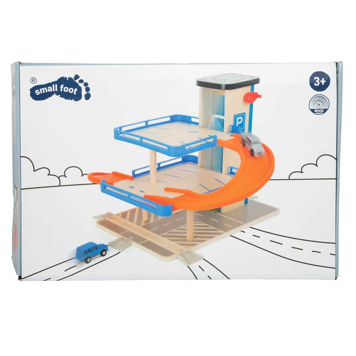 Small Foot Wooden Garage Business Class