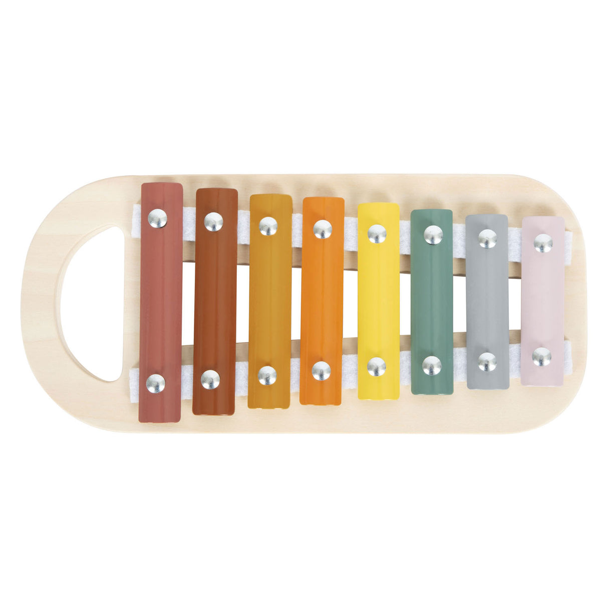 Small Foot Wooden Xylophone and Hammer Bench Safari, 5pcs.
