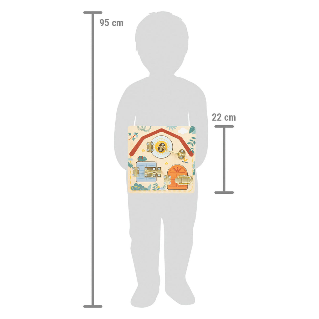 Pequeñas cerraduras de pie y Grendels Actividades motoras Safari