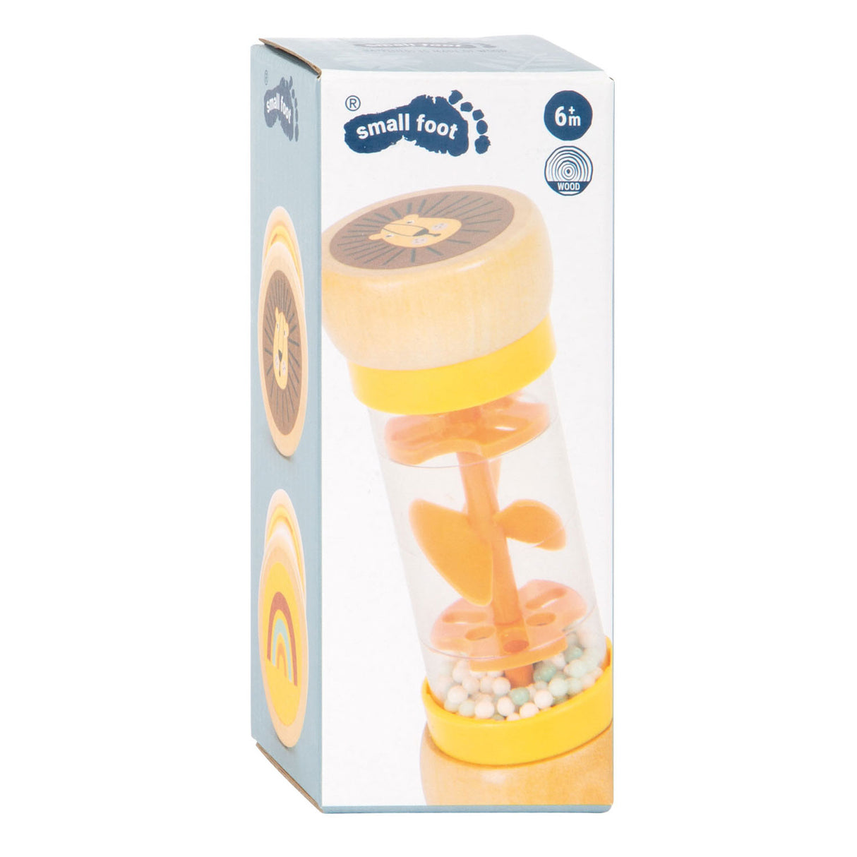 Small Foot Wooden Rainmaker Rattle Safari