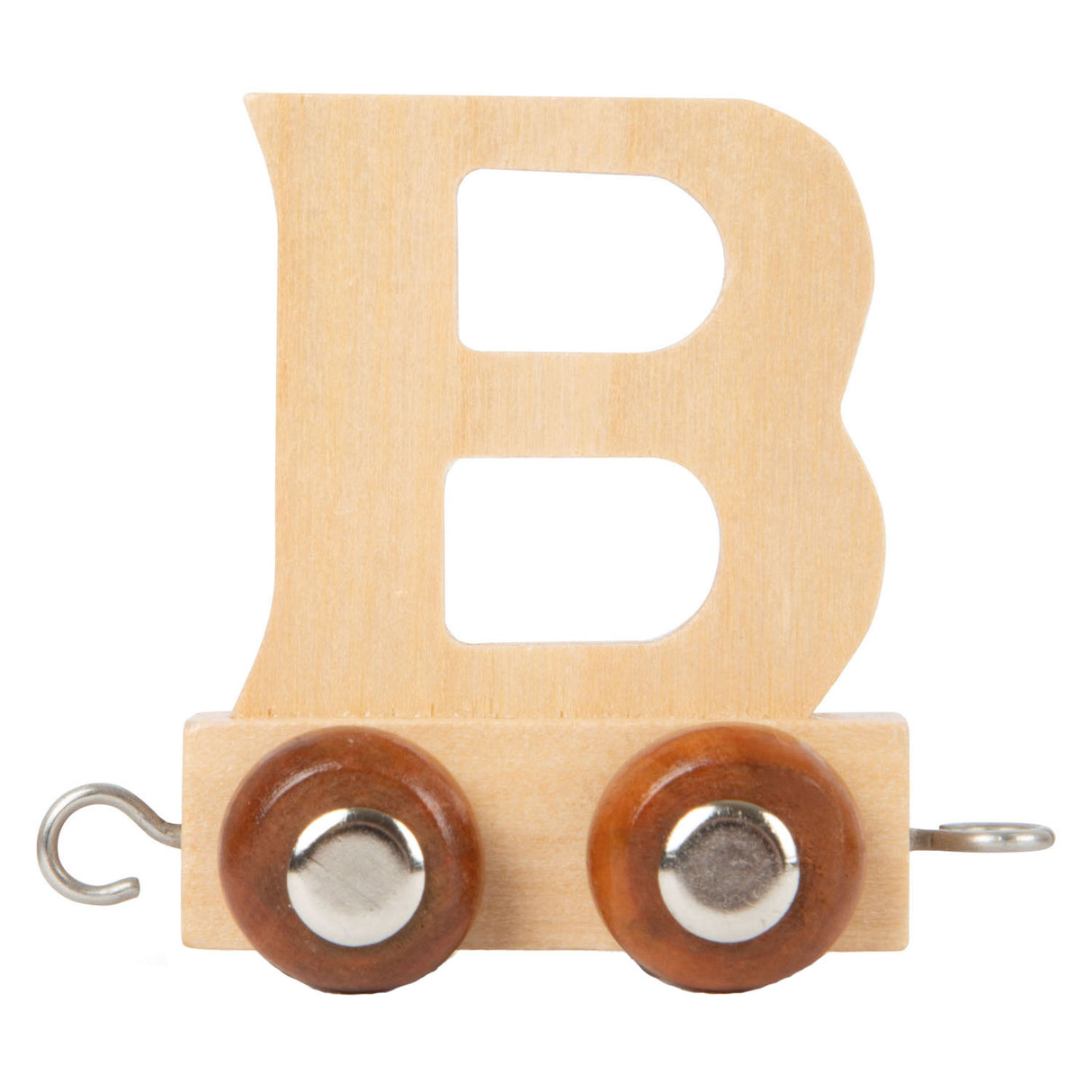 Small foot - wooden letter train - b