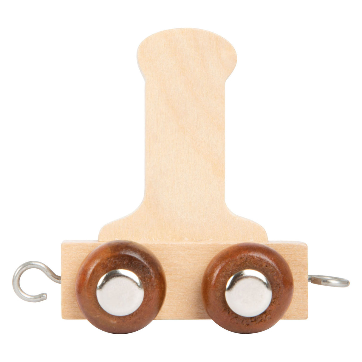 Small foot - wooden letter train - i