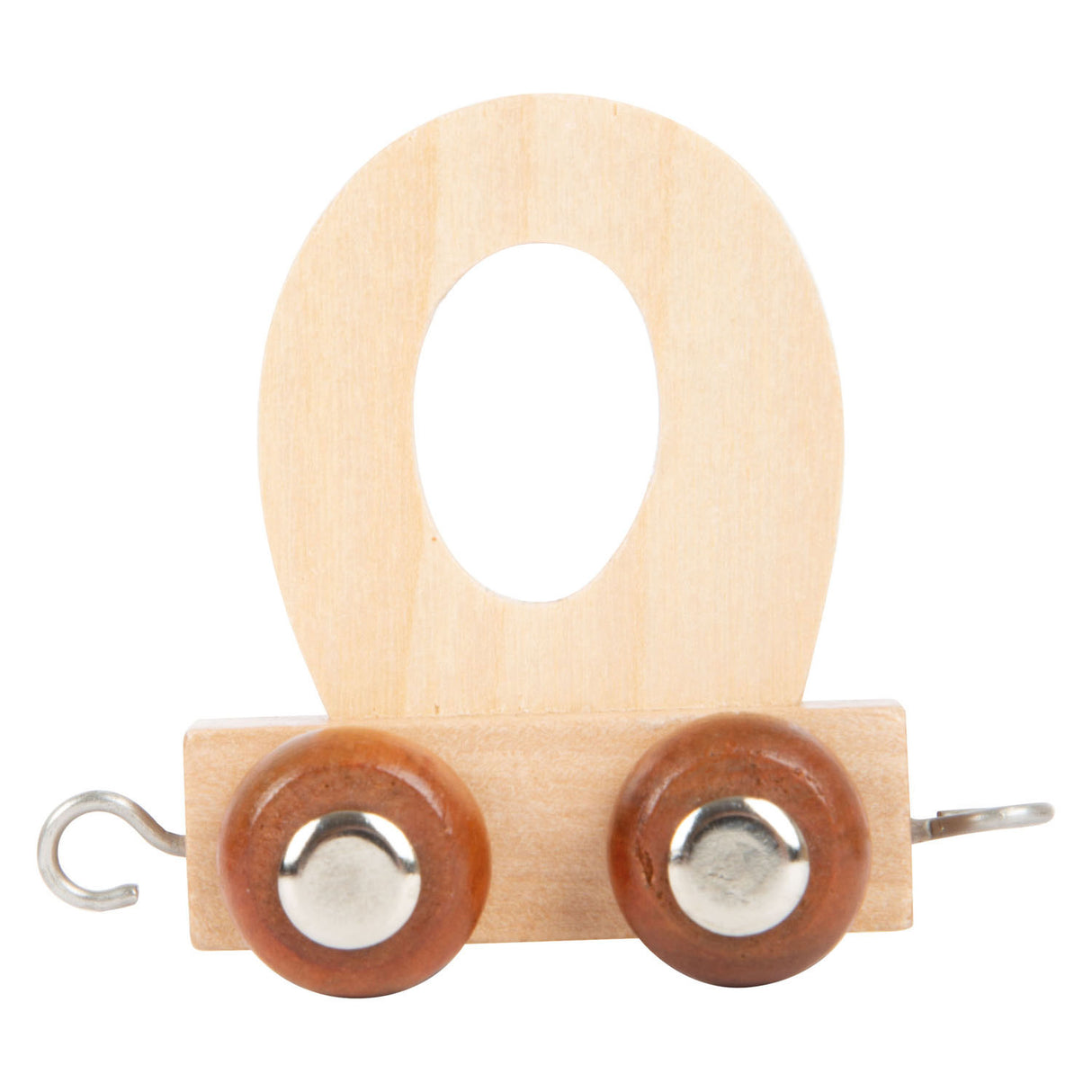 Small foot - wooden letter train - o