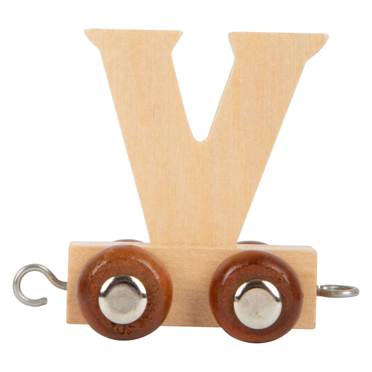 Small foot - wooden letter train - v