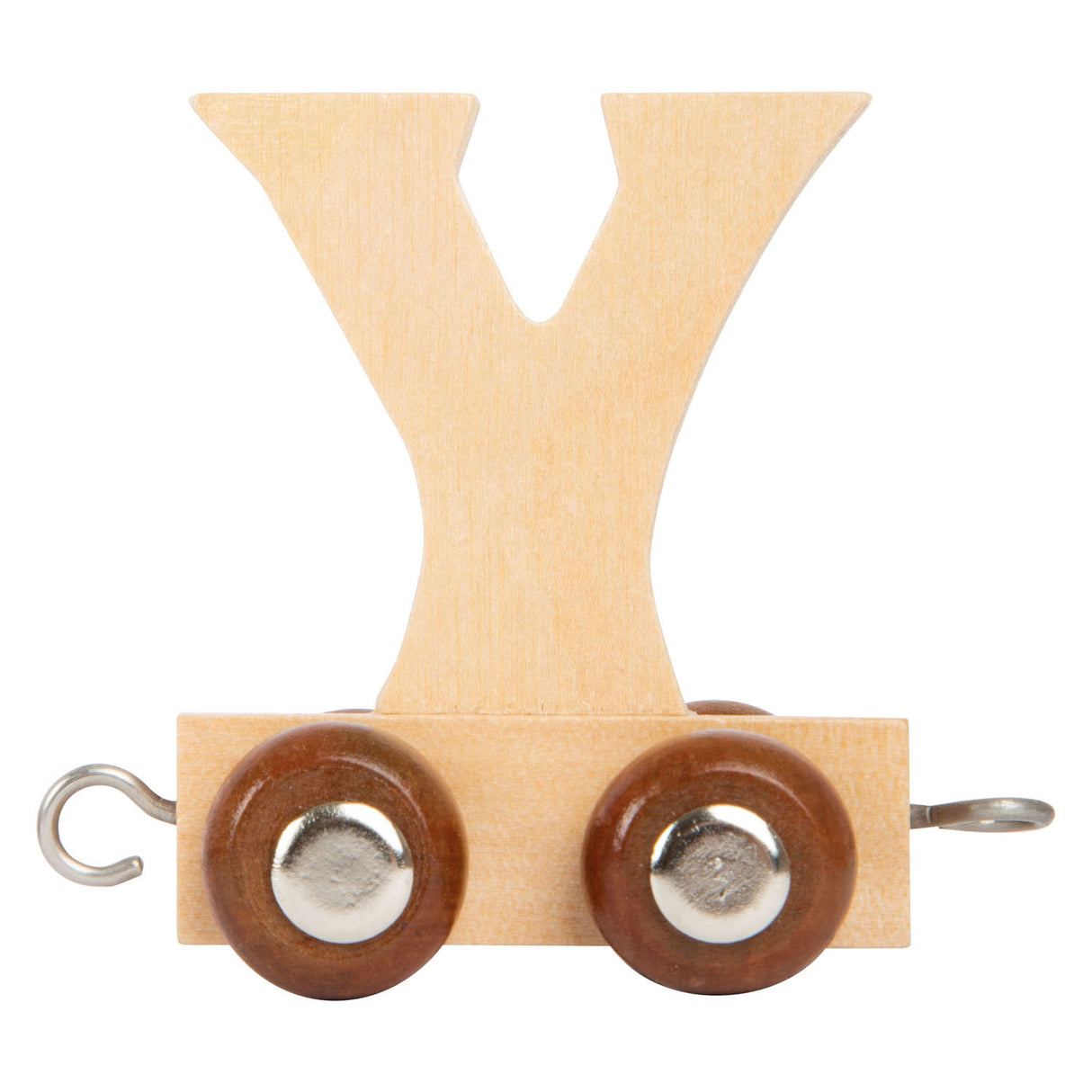 Small foot - wooden letter train - y