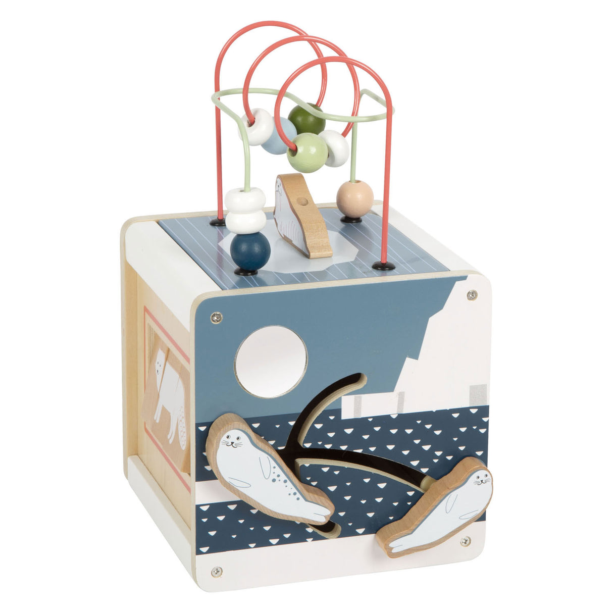 Malá noha - dřevěná motorová aktivita Cubus Arctic