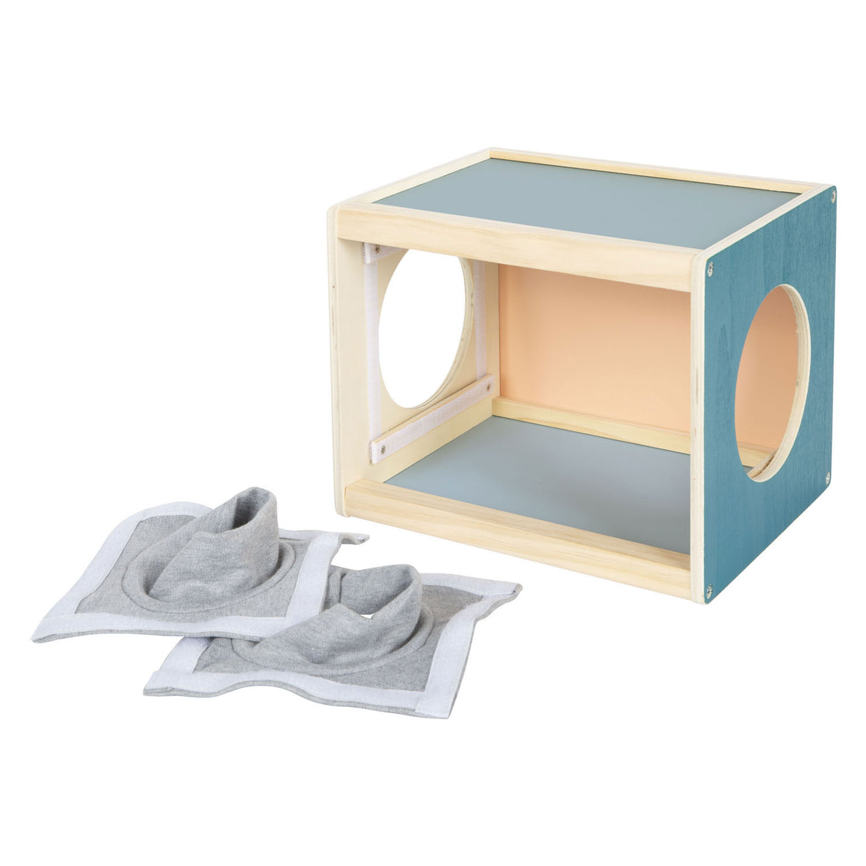 Kis láb - fából készült érzékelő doboz