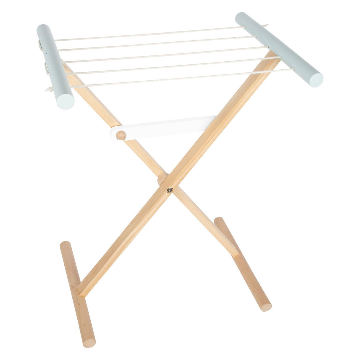 Kis láb - fából készült ruhaszárító állvány