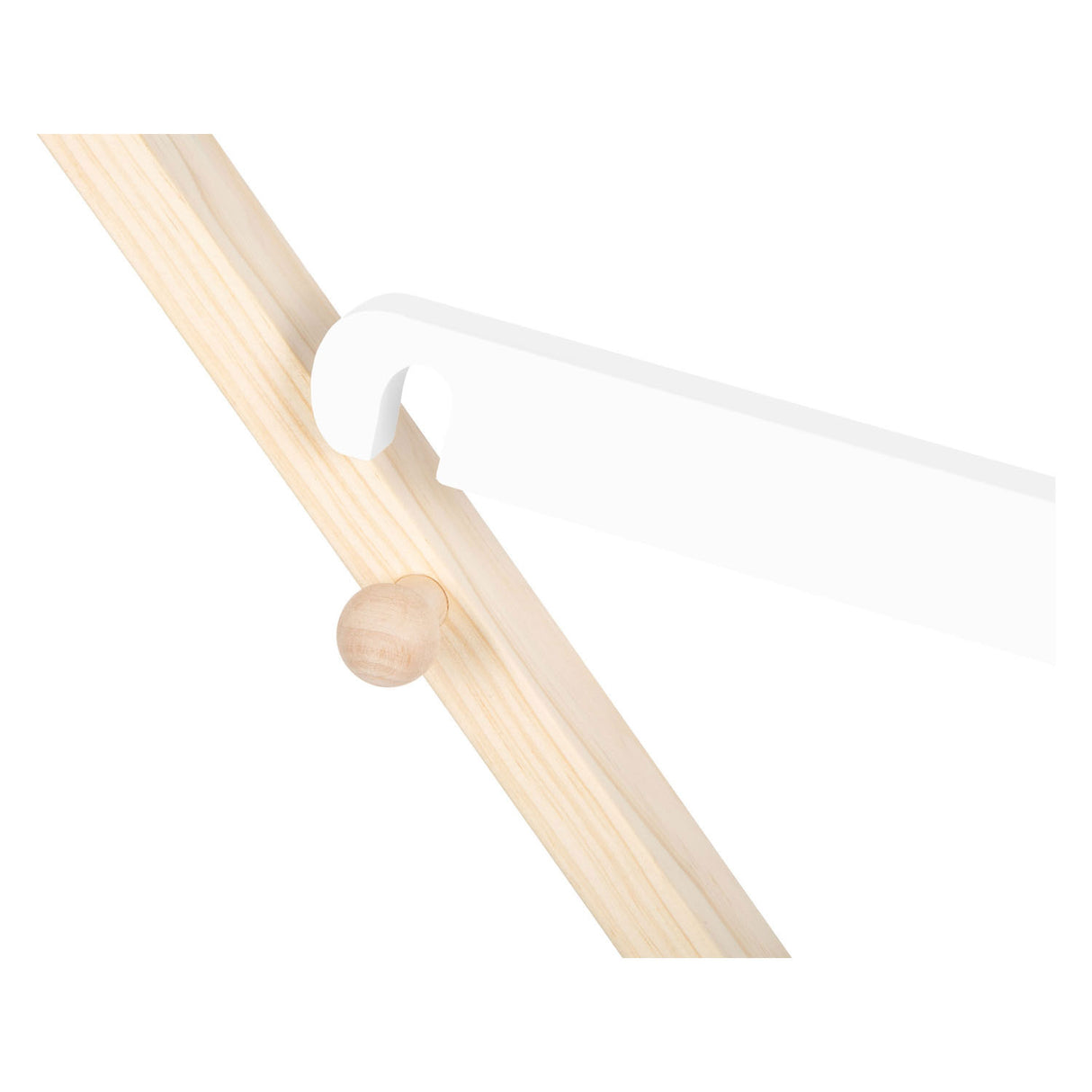 Kis láb - fából készült ruhaszárító állvány