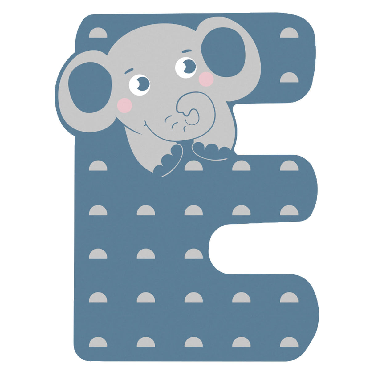 Liten fot - trädjur barnbokstav - e